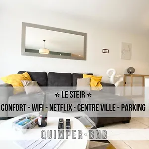 Le Steir - Centre - Parking - Wifi - Entree Autonome Appartement Quimper
